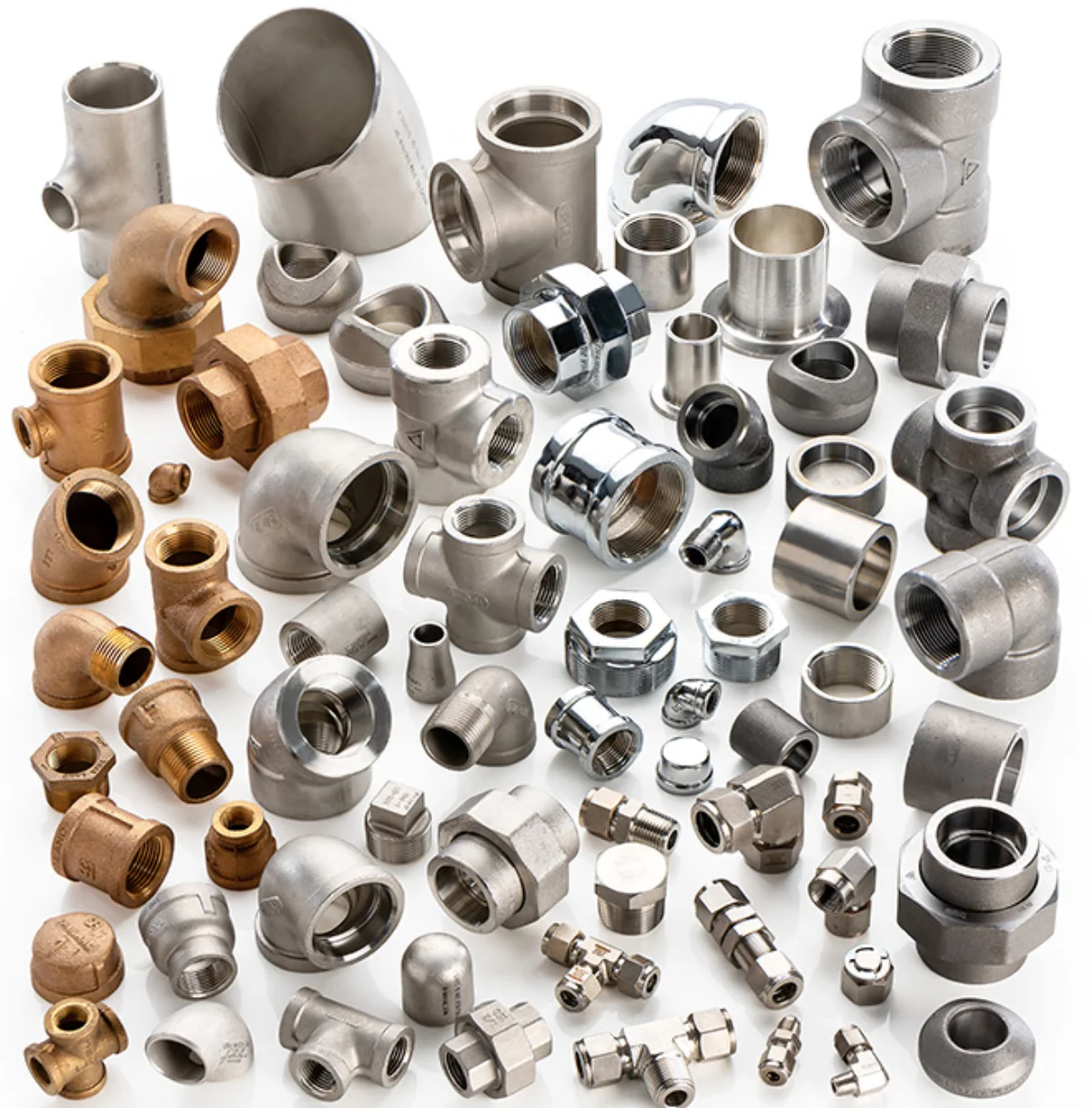 Pipe Fittings - Elbows, Tees, Reducers, Couplings